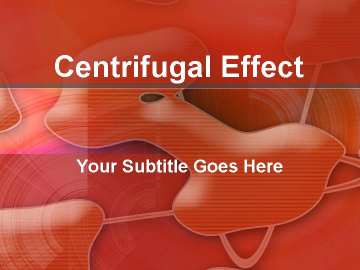 PowerPoint模板centrifugal effectPPT模板