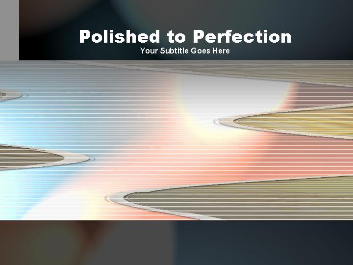 幻灯片模版polished to perfectionPPT模板