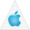 白纹金字塔apple图标下载