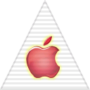 白纹金字塔apple图标下载