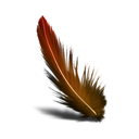 彩色羽毛图标下载