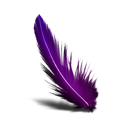 彩色羽毛图标下载