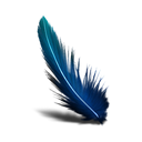 彩色羽毛图标下载