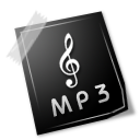 MP3声音文件桌面图标下载