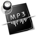 MP3声音文件桌面图标下载