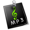 MP3声音文件桌面图标下载