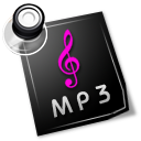 MP3声音文件桌面图标下载