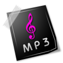 MP3声音文件桌面图标下载